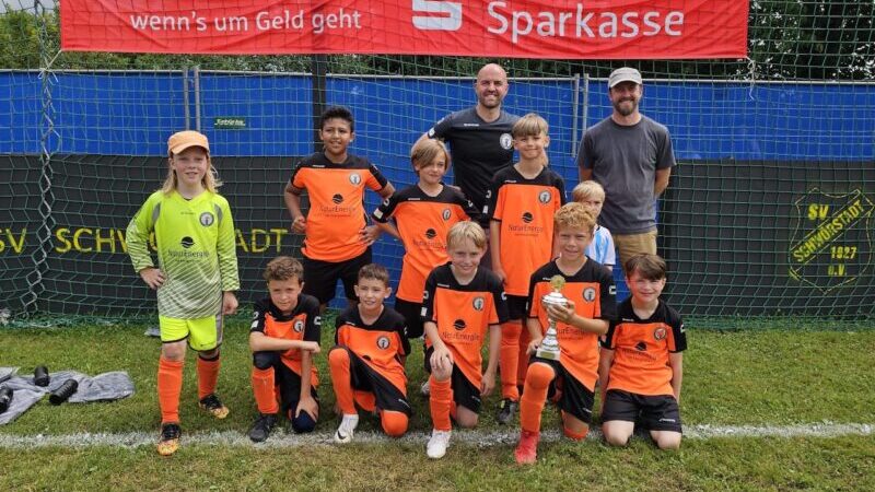 1. Platz beim Ford Östringer Jugencup 2024 (2015er Jahrgang)