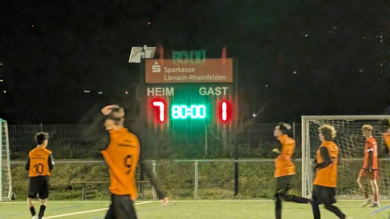 B1 gewinnt Heimspiel souverän